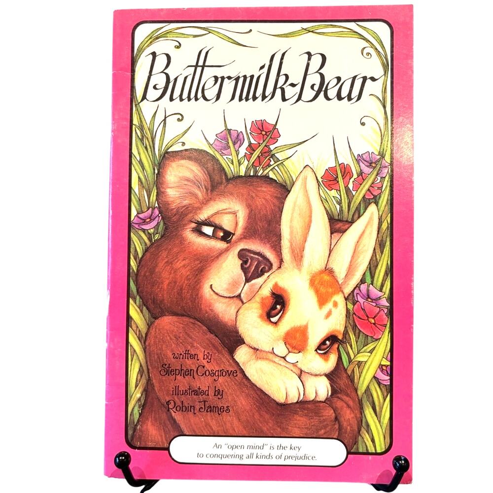 Vintage 1987 Buttermilk Bear Book by Stephen Cosgrove, Serendipity, PB